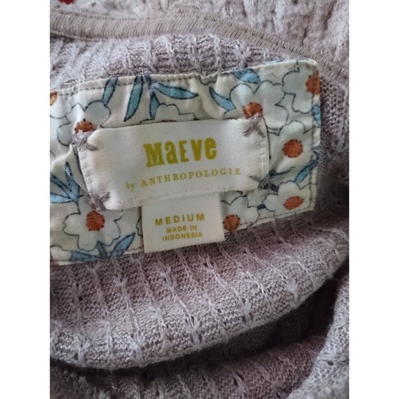 Maeve By Anthropologie Addie Ruffled Pullover Cowl Neck‎ Sweater Womens M Bobo - Picture 5 of 6